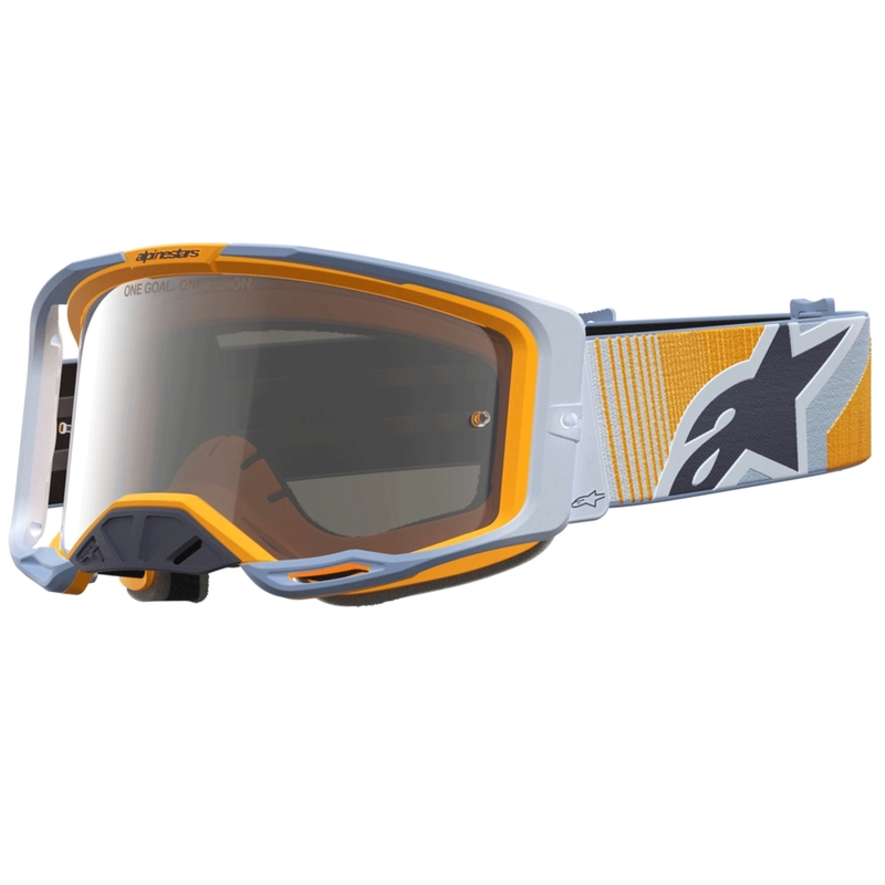 Alpinestars Vision 8 Maven sini-oranssit motocrossilasit