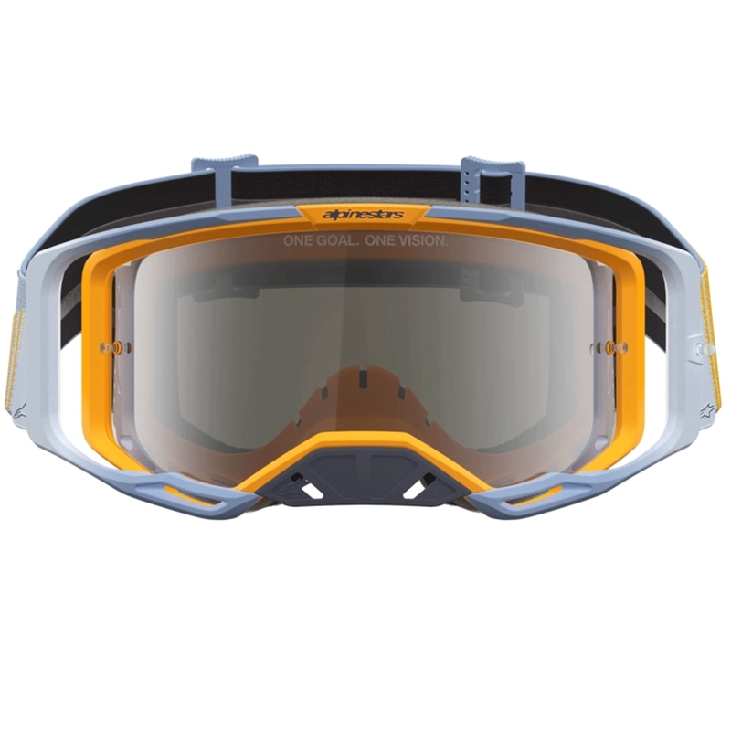 Alpinestars Vision 8 Maven sini-oranssit motocrossilasit