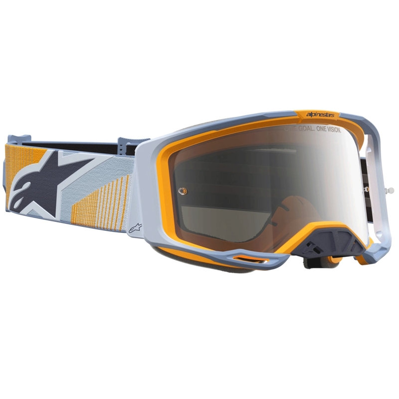 Alpinestars Vision 8 Maven sini-oranssit motocrossilasit