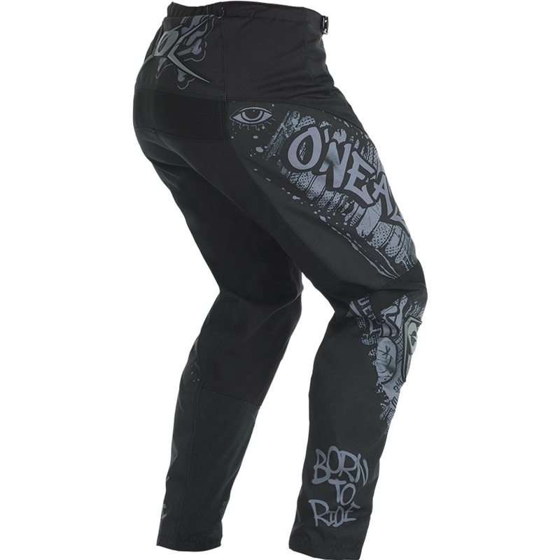 O'Neal Element Rancid crossihousut musta-harmaa