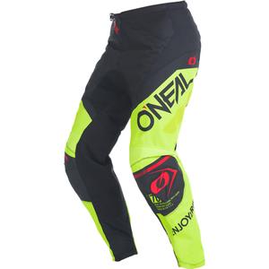 O'Neal Element Factor Motocross-housut Musta-Neonkeltainen