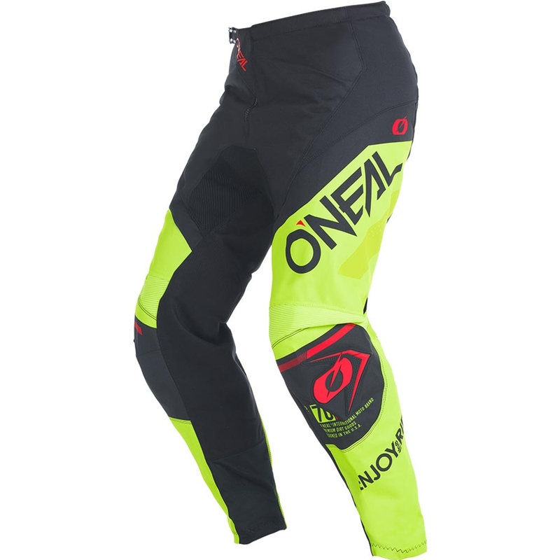 O'Neal Element Factor Motocross-housut Musta-Neonkeltainen