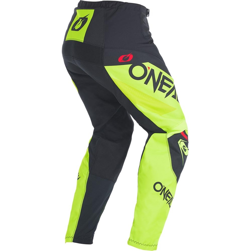 O'Neal Element Factor Motocross-housut Musta-Neonkeltainen