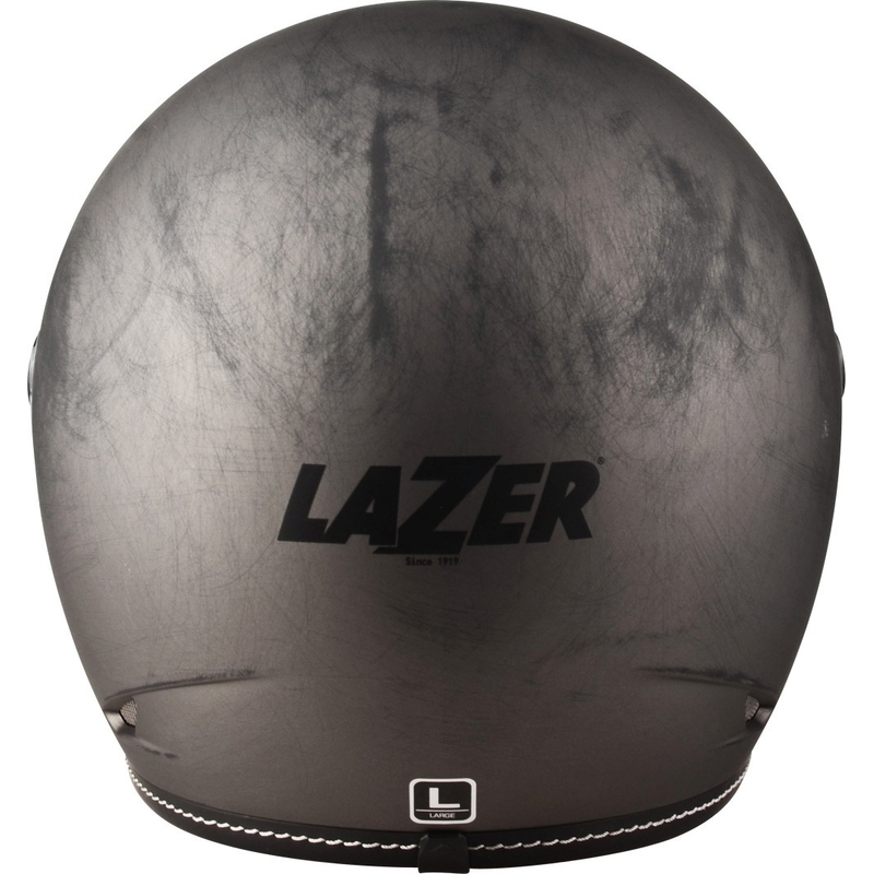 Integraalinen moottoripyöräilykypärä Lazer Oroshi Cafe Racer musta-ruskea alennusmyynti