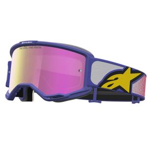 Alpinestars Vision 5 Drag crossilasit puna-violetti