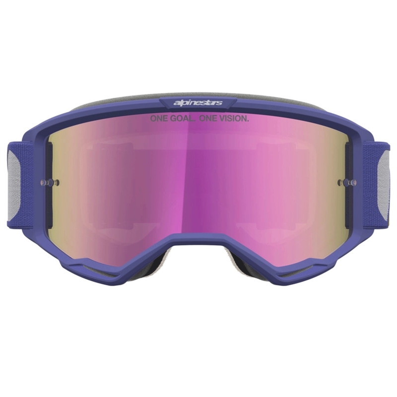 Alpinestars Vision 5 Drag crossilasit puna-violetti