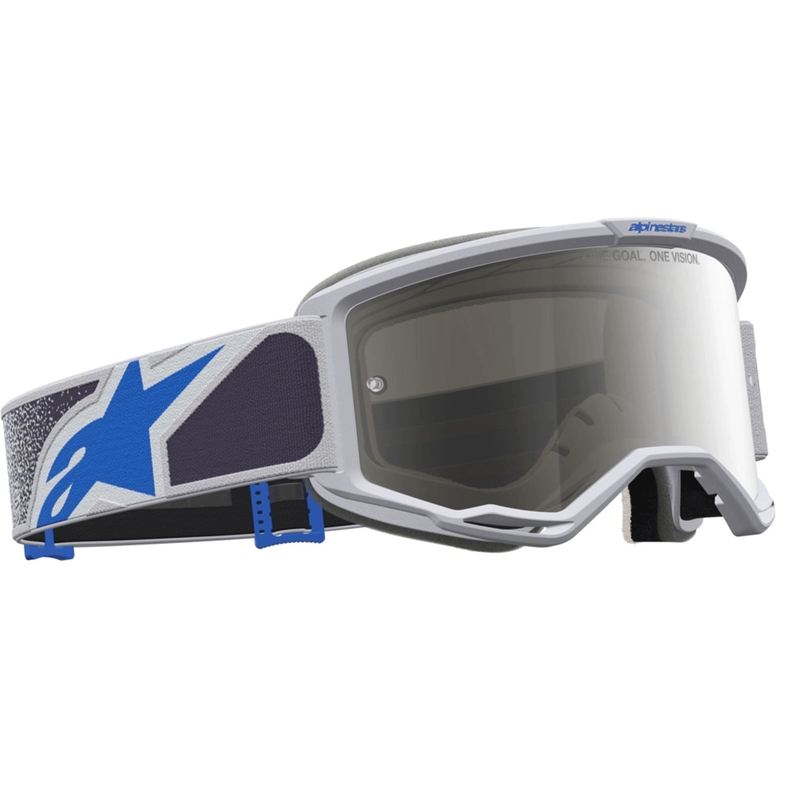 Alpinestars Vision 5 Drag motocrossilasit vaaleanvioletti-siniset