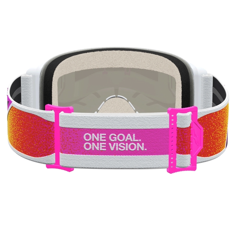 Alpinestars Vision 5 Drag motocrossilasit oranssi-punainen