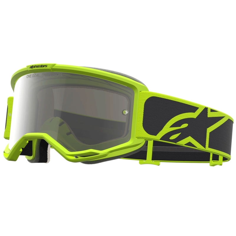 Alpinestars Vision 5 Rora crossilasit musta-fluo keltainen