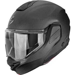 Scorpion EXO-TECH II Carbon Solid avattava moottoripyöräkypärä mattamusta