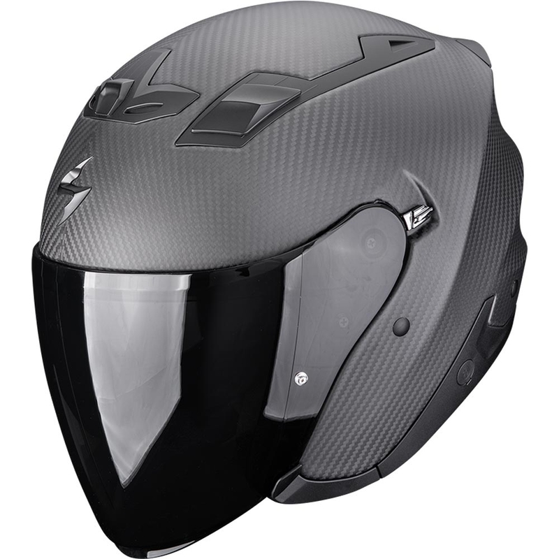 Scorpion EXO-Z1 Carbon Solid Avokypärä Moottoripyöräkypärä Mattamusta