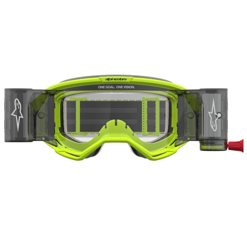 Alpinestars Vision 5 Rora Roll-Off Motocross Suojalasit Fluoresoiva Keltainen-Musta