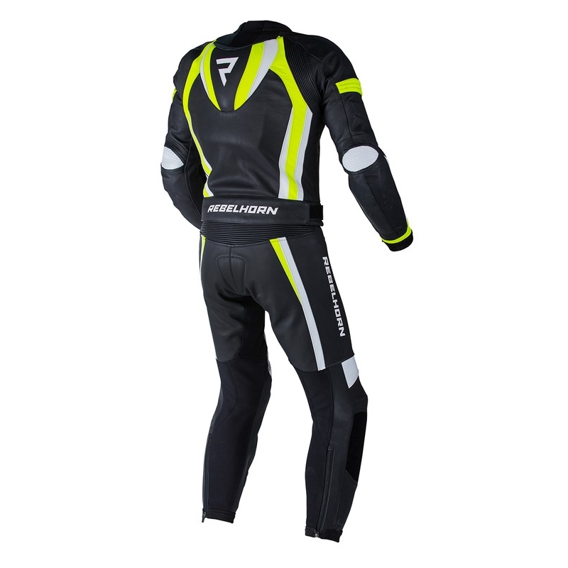 Rebelhorn Piston II PRO musta-valkoinen-fluo-keltainen alennusmyynti