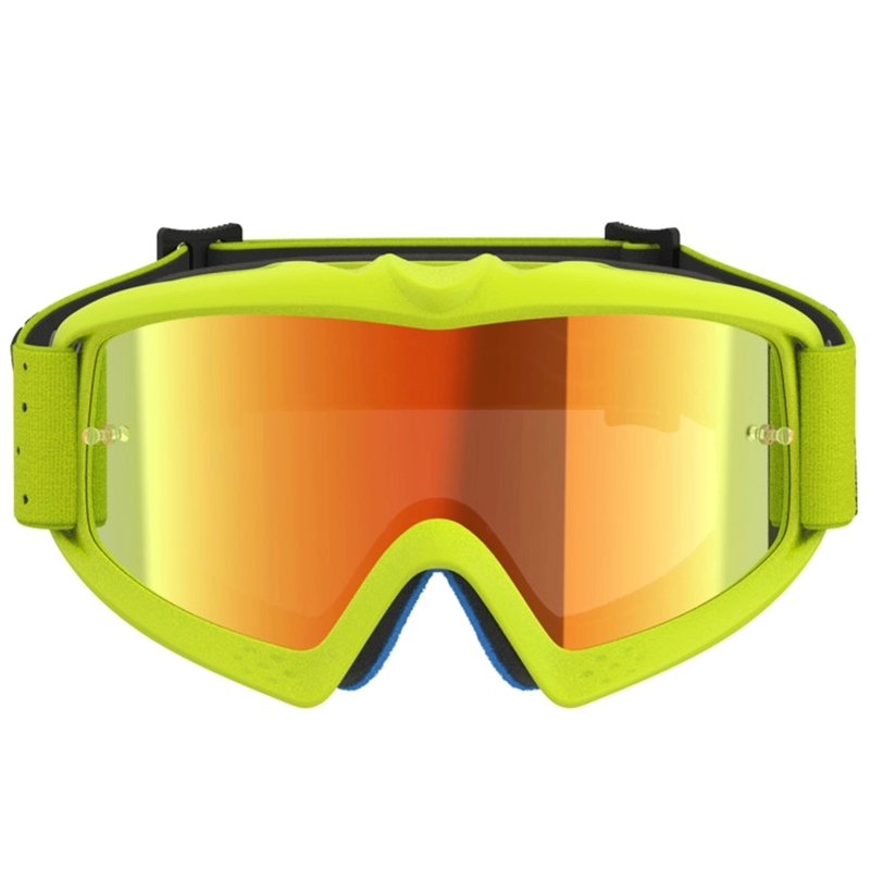 Lasten motocrosslasit Vision Youth Vesta fluo keltainen-musta