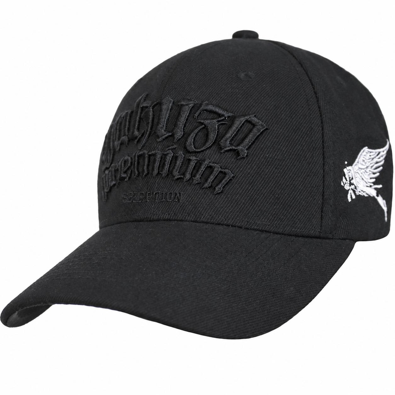 Yakuza Premium 4072 lippis musta-valkoinen