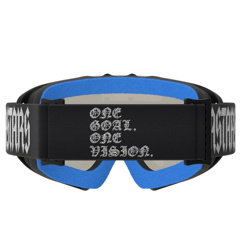Alpinestars Vision Nuorten Atrox Lasten Motocrosslasit Musta-Hopea