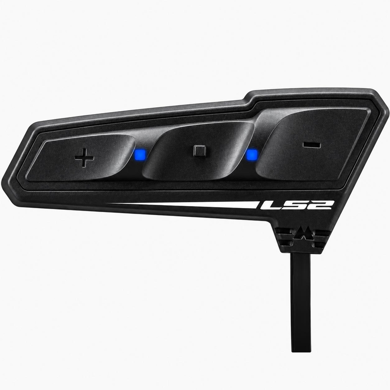 Bluetooth-sisäpuhelin LS2 Spectrum EVO musta
