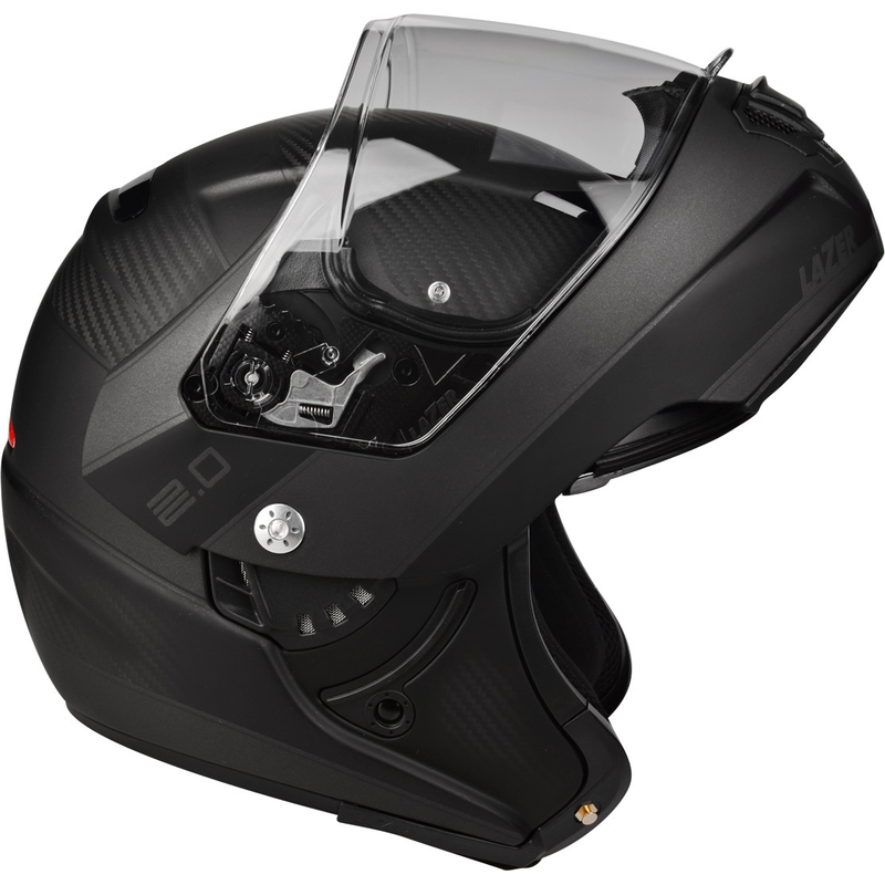 Vyklápěcí přilba na motorku Lazer Monaco Evo 2.0 černá matná výprodej