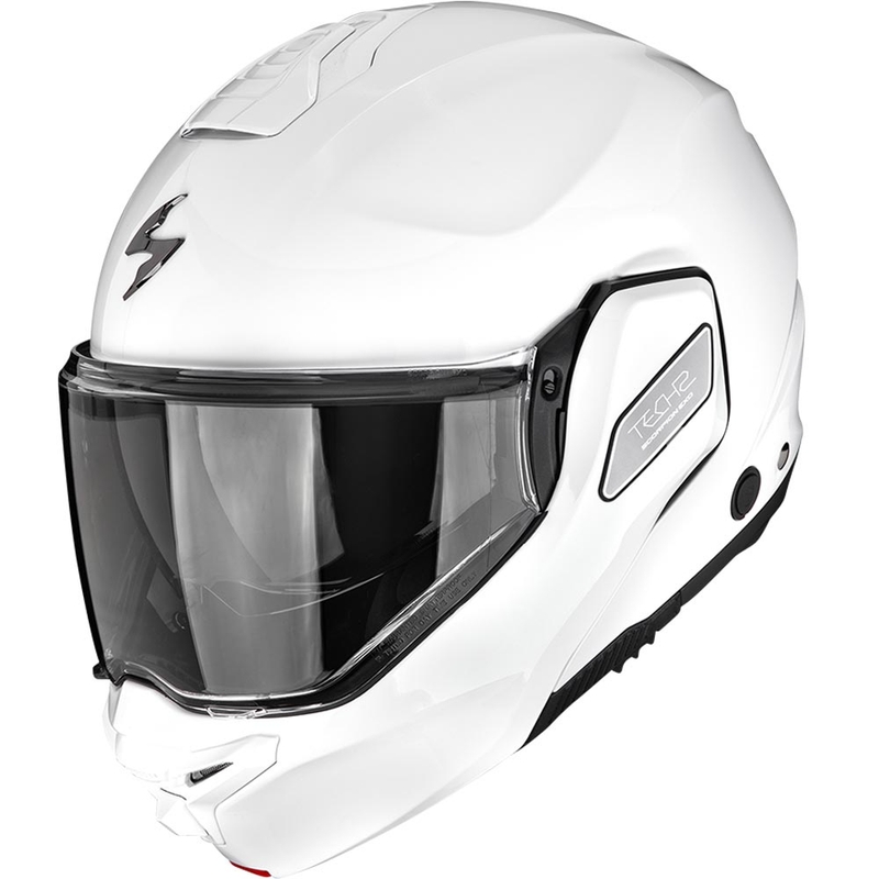 Scorpion EXO-TECH II Solid avattava moottoripyöräkypärä, valkoinen