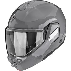 Scorpion EXO-TECH II Solid avattava moottoripyöräkypärä, sementinharmaa