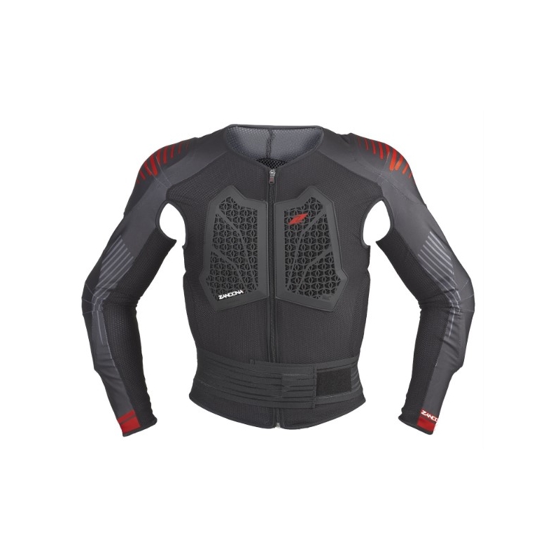 Vartalosuoja Zandona Action X8 musta-punainen 180-189 cm