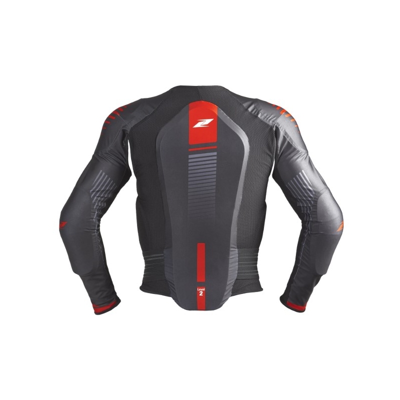 Vartalosuoja Zandona Action X8 musta-punainen 180-189 cm