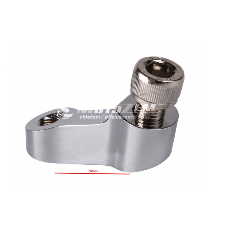 Yleissovitin peilin jatkeelle R-TOOL M10 kromi
