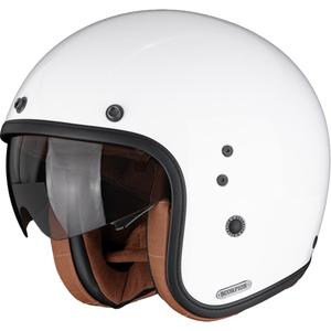 Scorpion Belfast II Luxe Avokypärä Moottoripyöräkypärä Valkoinen