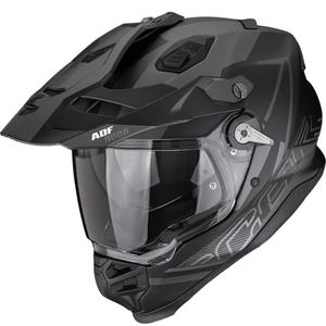 Endurokypärä Scorpion ADF-9000 Air Summit mattamusta-hopea