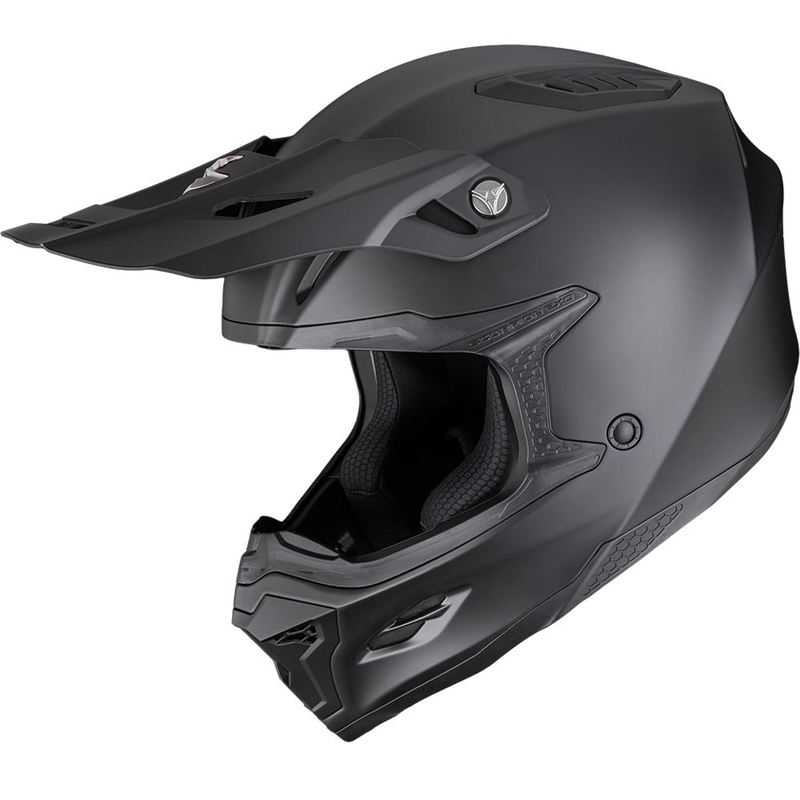 Scorpion SMX-10 Solid motocrosskypärä mattamusta