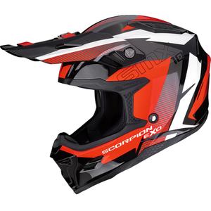 Scorpion SMX-10 Speed motocrosskypärä musta-valko-punainen