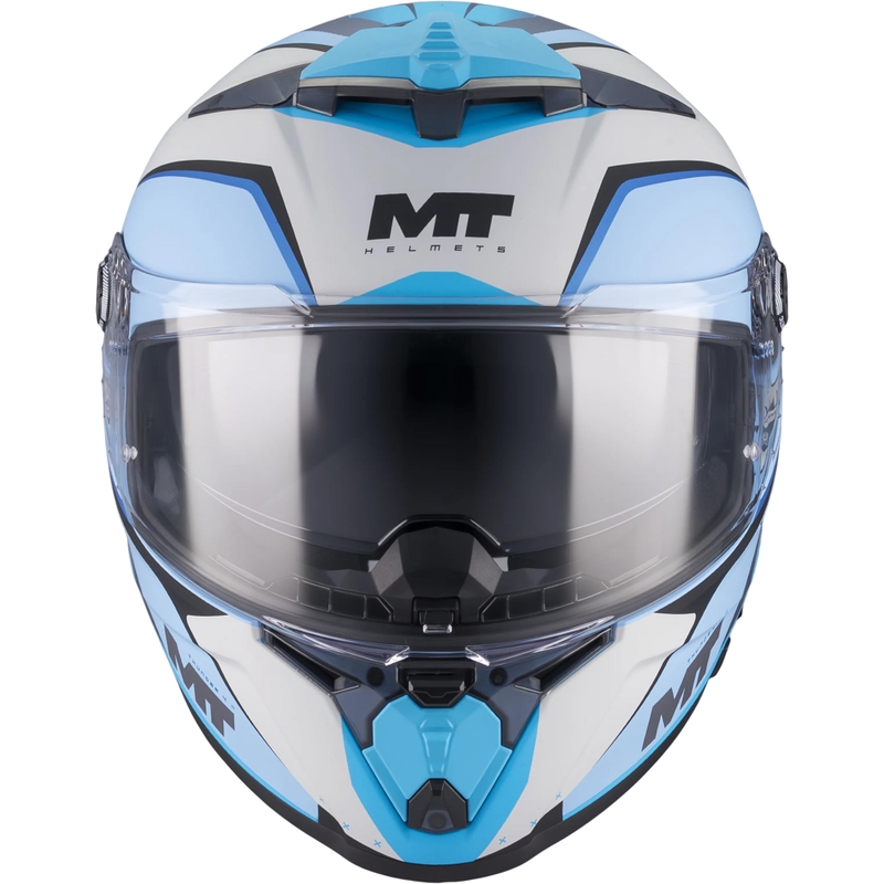 Kokokasvoinen moottoripyöräkypärä MT Thunder 4 R SV Wind Tunnel C7 matta siniharmaa