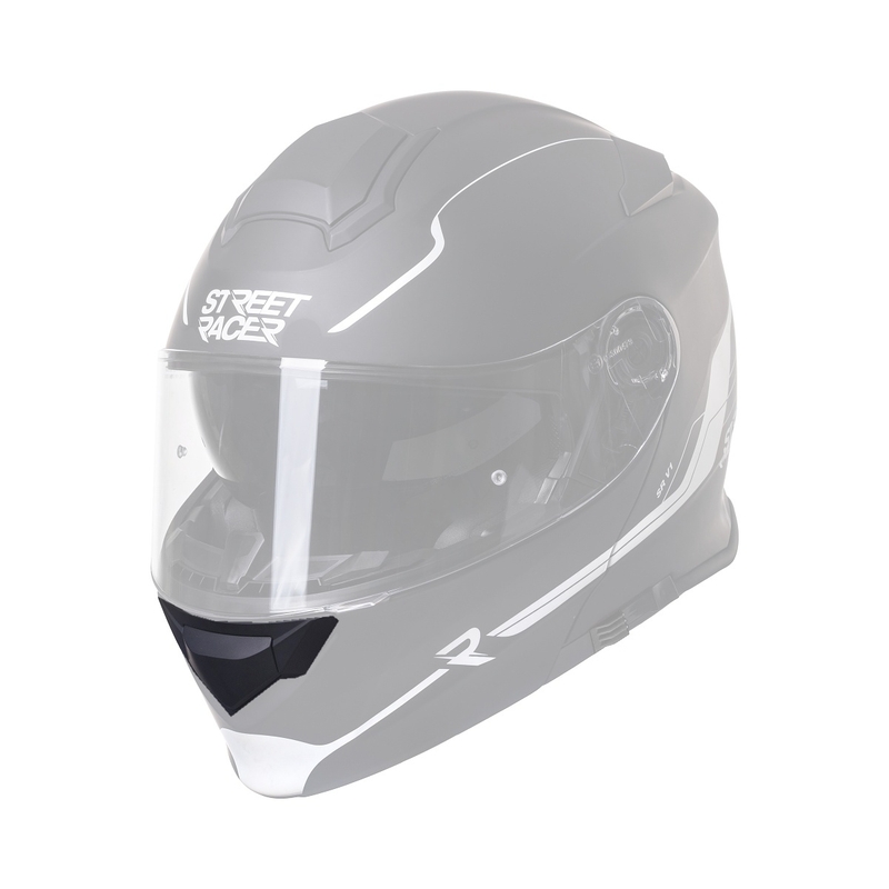 Street Racer SR V1 kypärän tuuletussuojaus edessä alennusmyynti
