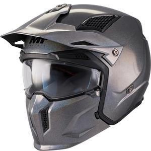 Modulaarinen moottoripyöräkypärä MT Streetfighter SV S Special Pure T2 kiiltävä monivärinen