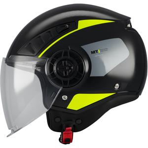 Avokypärä MT Aeris Demure B5 musta-fluo keltainen