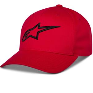 Alpinestars Ageless Snapback -lippis puna-musta