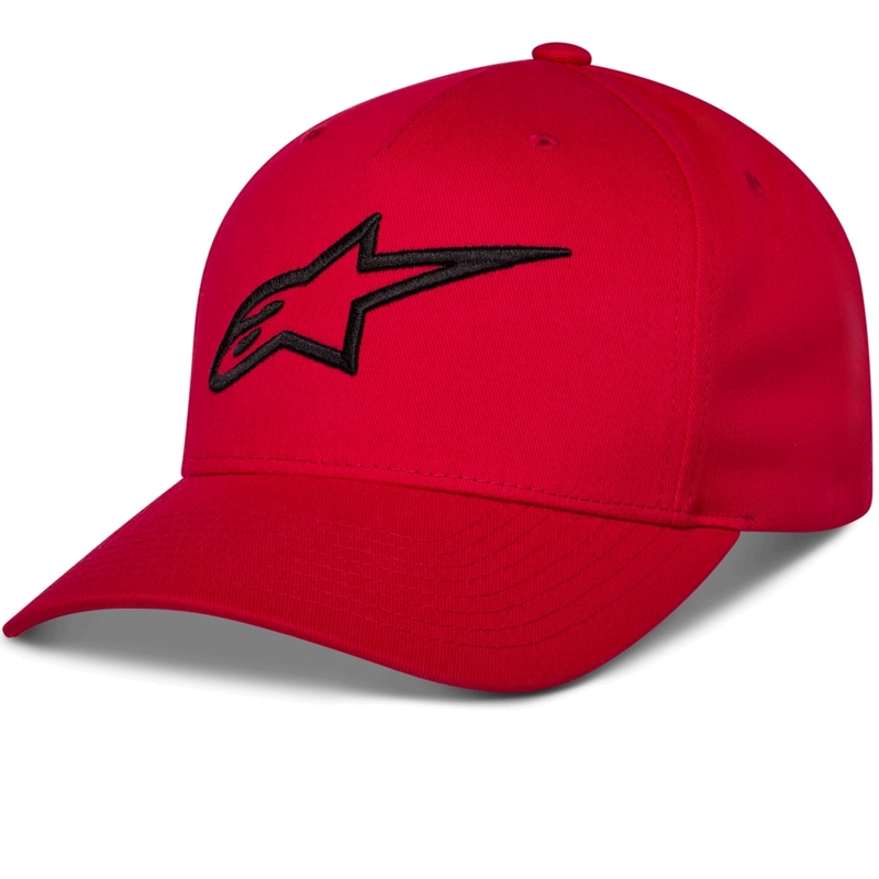 Alpinestars Ageless Snapback -lippis puna-musta