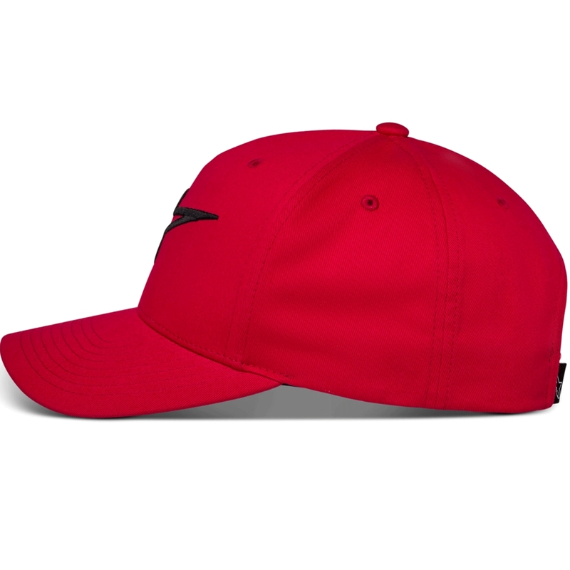 Alpinestars Ageless Snapback -lippis puna-musta