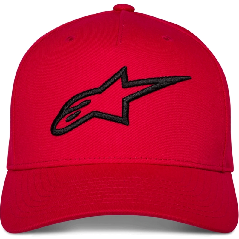 Alpinestars Ageless Snapback -lippis puna-musta