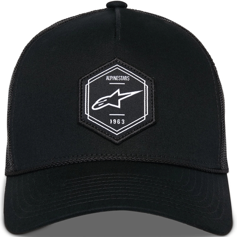 Alpinestars Hexeon Trucker-lippis musta-musta