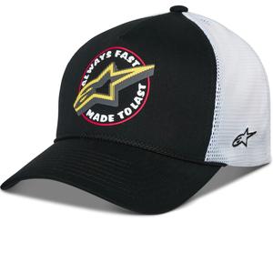 Alpinestars Aorbit Trucker -lippis musta-valkoinen