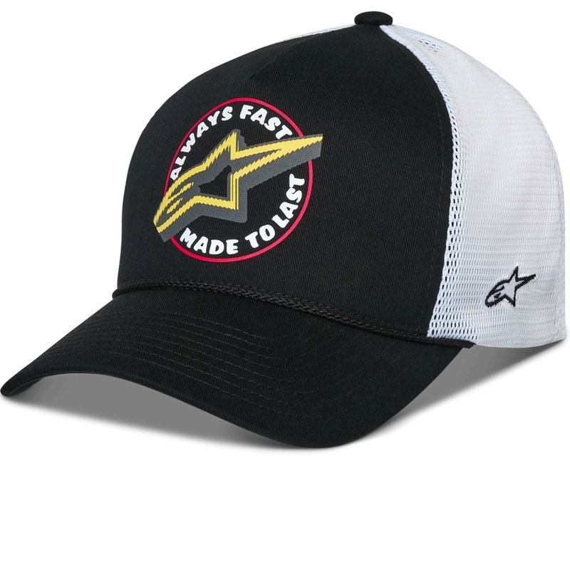 Alpinestars Aorbit Trucker -lippis musta-valkoinen