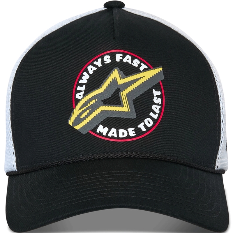 Alpinestars Aorbit Trucker -lippis musta-valkoinen
