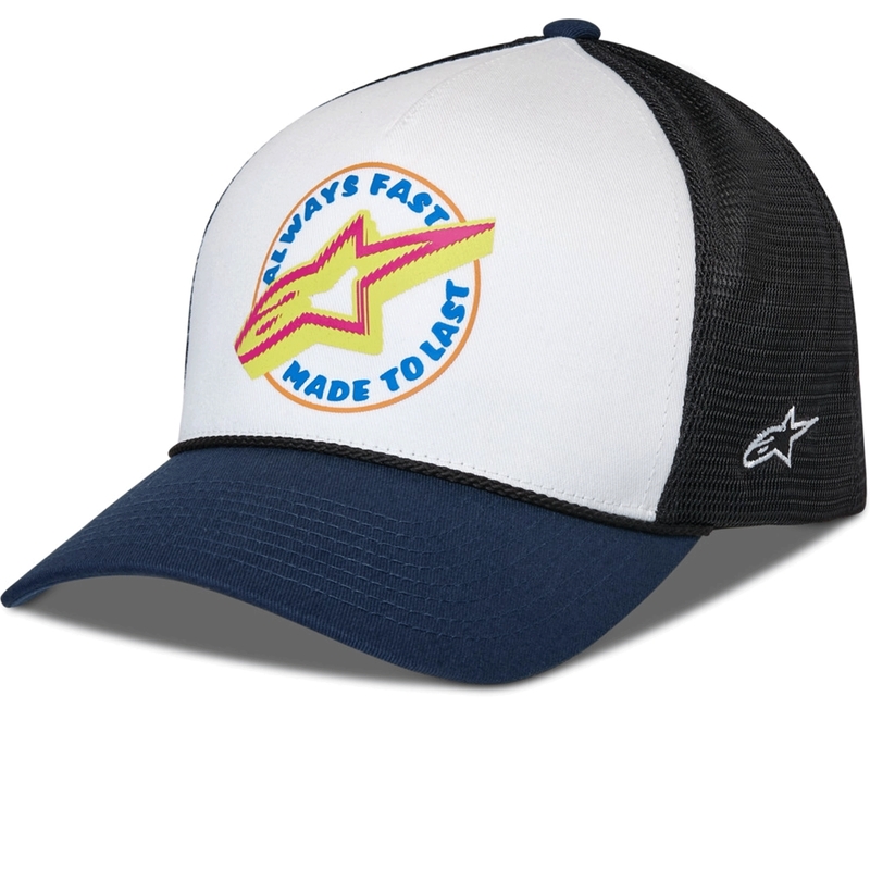 Alpinestars Aorbit Trucker -lippis valkoinen-sini-musta
