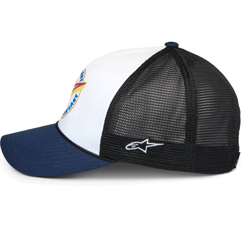 Alpinestars Aorbit Trucker -lippis valkoinen-sini-musta