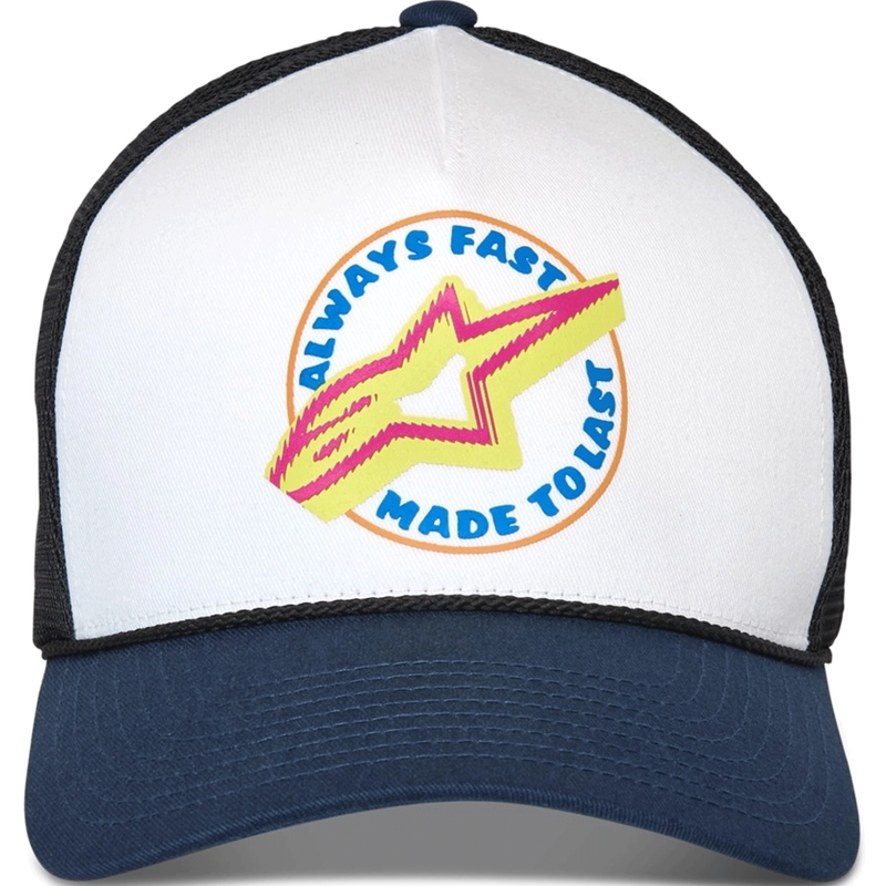 Alpinestars Aorbit Trucker -lippis valkoinen-sini-musta