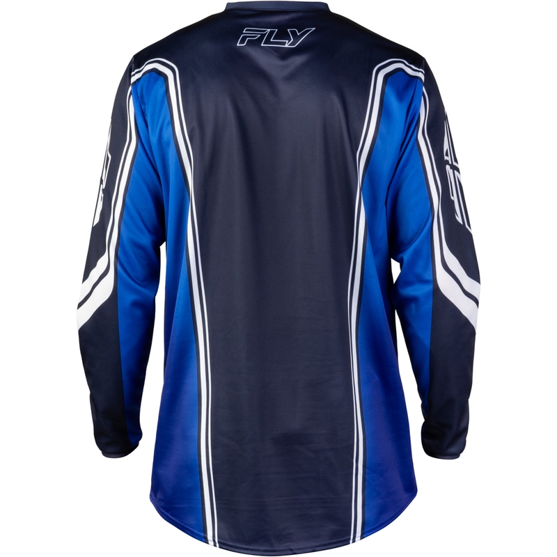 FLY Racing F-16 Raze motocrossipaita sini-sini-valkoinen
