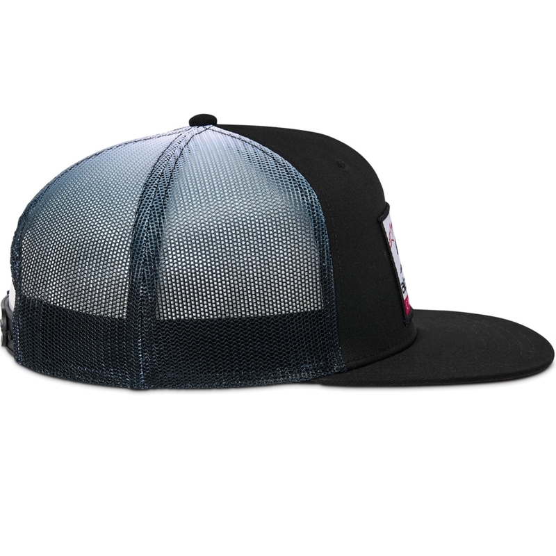 Alpinestars Cali Gradient Trucker-lippis musta-valkoinen