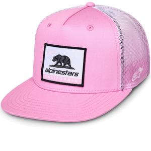 Alpinestars Cali Gradient Trucker-lippis pinkki-valkoinen