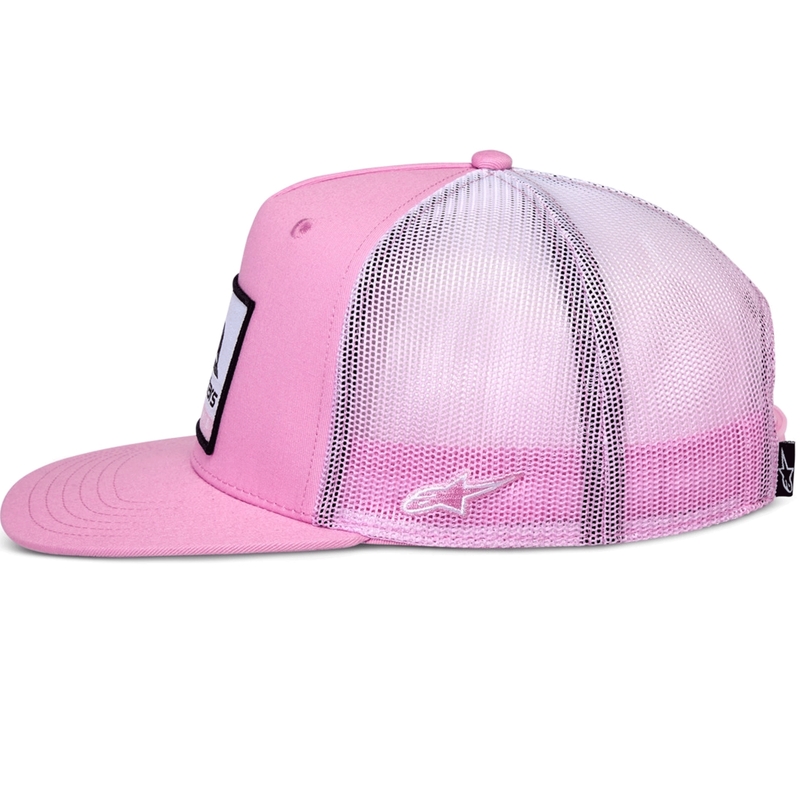 Alpinestars Cali Gradient Trucker-lippis pinkki-valkoinen
